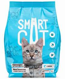 Smart Cat  для стерилизованных кошек с лососем (5кг)