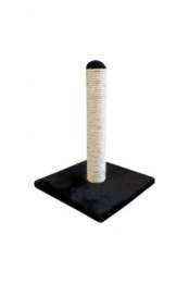 Papillon когтеточка-столбик "Клаудиа" 29x29x39 см, черная (1,4 кг)