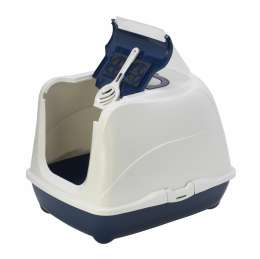 Moderna туалет-домик Jumbo с угольным фильтром, 57х44х41см, черничный (1,7 кг)