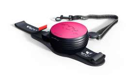 Lishinu поводок-рулетка "Оriginal" для собак, фуксия (XS)