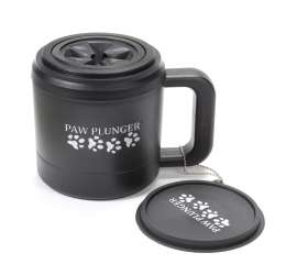 Paw plunger "Лапомойка" черная, средняя (400 г)