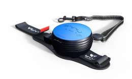 Lishinu поводок-рулетка "Оriginal" для собак, голубой (S)