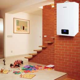 Котел настенный Arderia: D, газовый, двухконтурный, закрытый